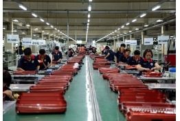 產線製程的照片