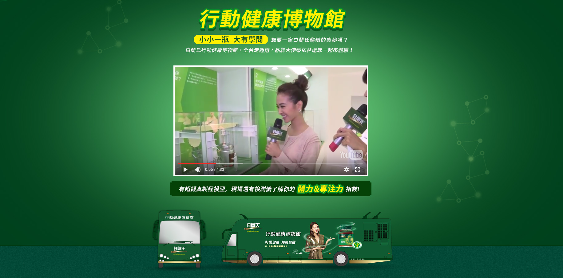 Fun 暑假白蘭氏行動健康博物館
